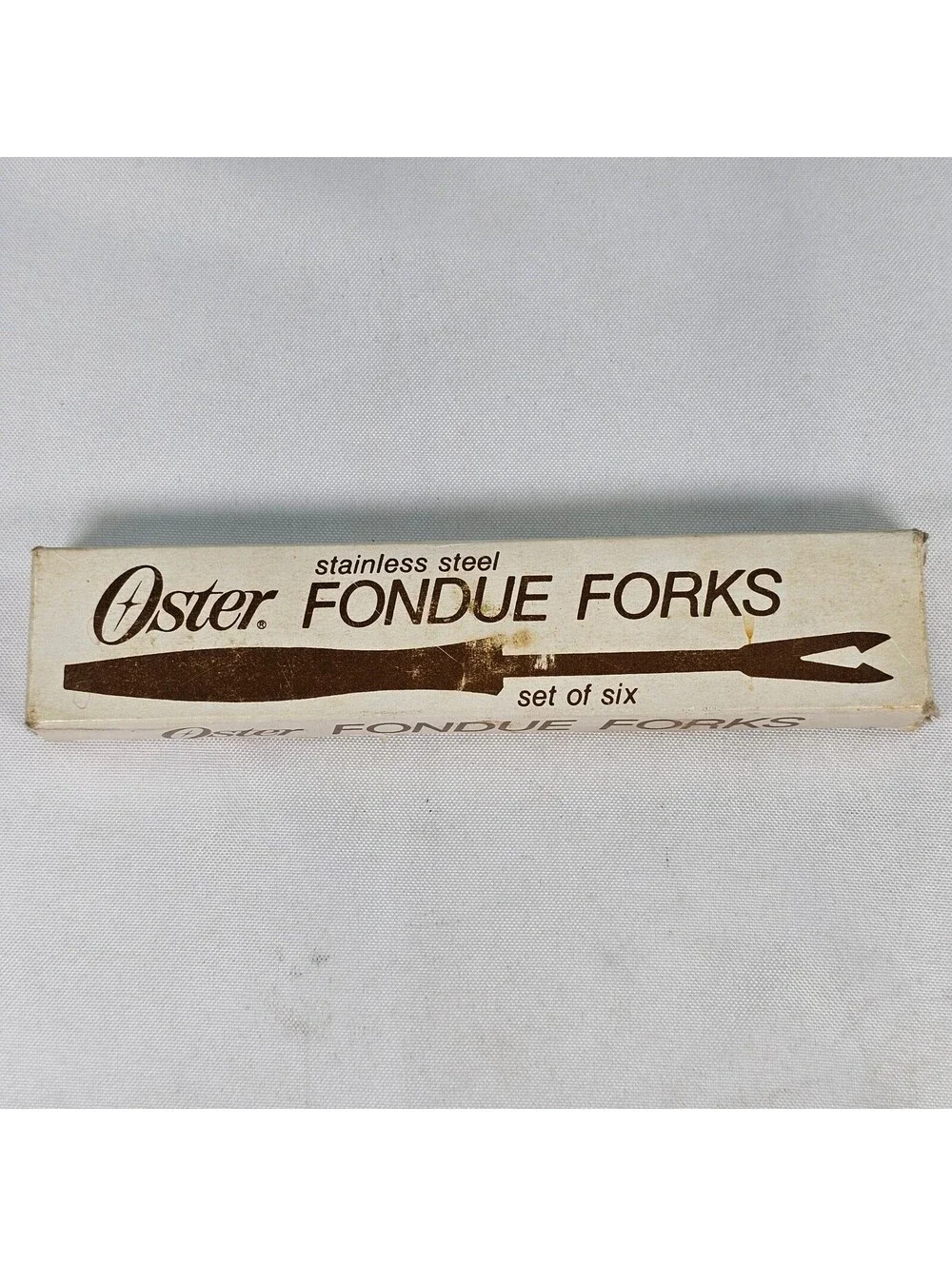 Vintage Oster Stainless Steel Fondue Forks Set of 6 Color Coded Japan 205333-A